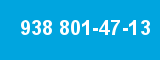 938 801-47-13 938 801-47-13